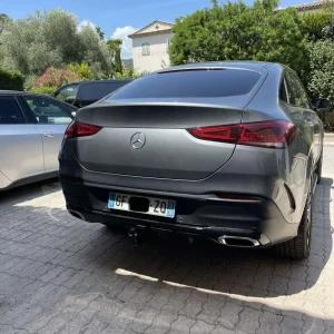 pose d'attelage sur GLE mercedes 2023
